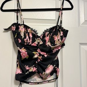 FOR LOVE AND LEMONS BUSTIER TOP